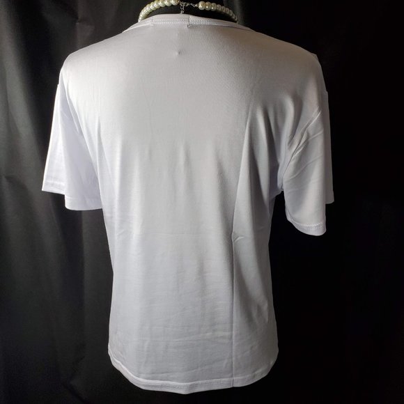 Vogue Disney Princess Aurora White T-Shirt - Picture 4 of 11